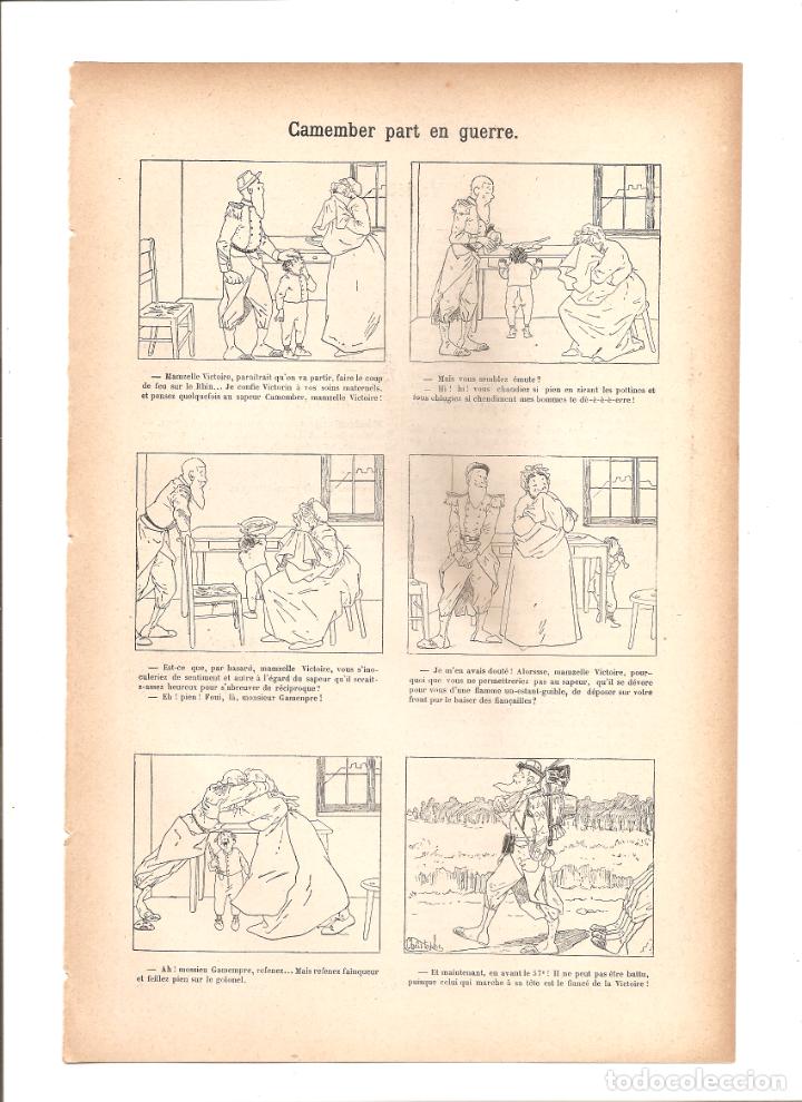 Tebeos: 1105. CAMEMBER PART EN GUERRE - Foto 1