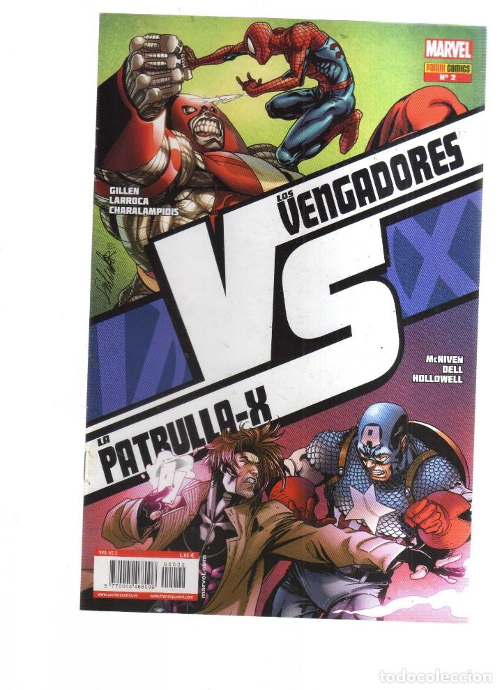 Tebeos: LOS VENGADORES PATRULLA-X N,2