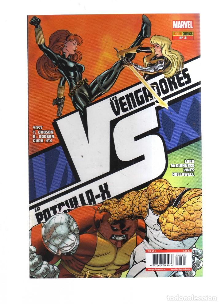 Tebeos: LOS VENGADORES PATRULLA-X N,3