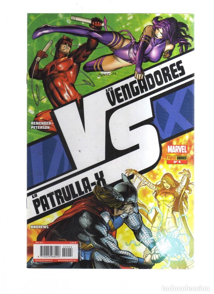 Tebeos: LOS VENGADORES PATRULLA-X N,4