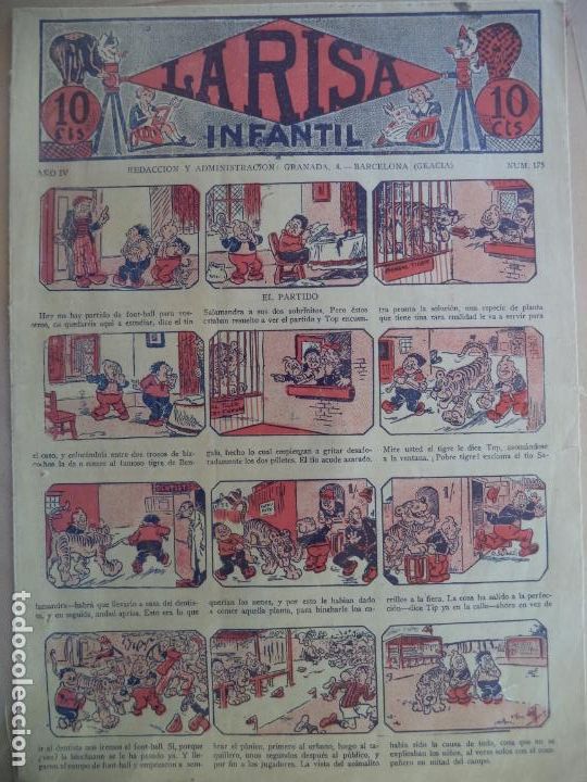 Tebeos: LA RISA INFANTIL N&ordm; 175 - Foto 1