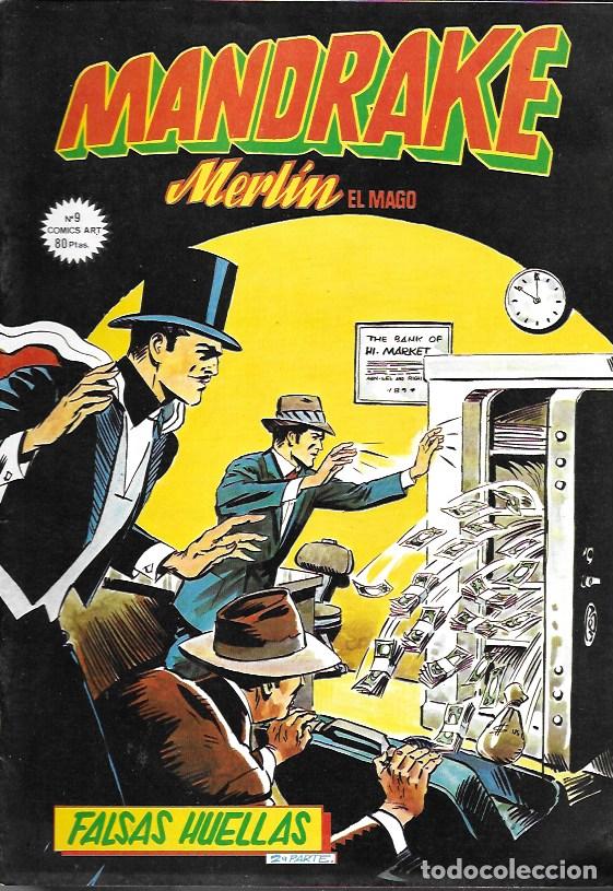 Tebeos: Mandrake. V&eacute;rtice 1980. N&ordm; 9 - Foto 1
