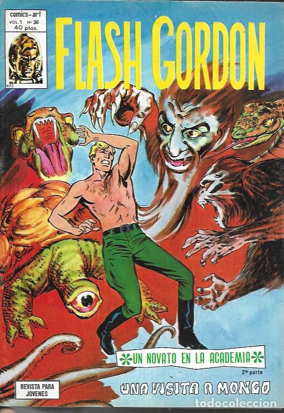 Tebeos: Flash Gordon v2. V&eacute;rtice 1980. N&ordm; 36 - Foto 1