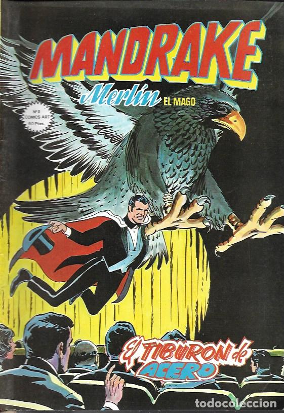 Tebeos: Mandrake. V&eacute;rtice 1980. N&ordm; 8 - Foto 1