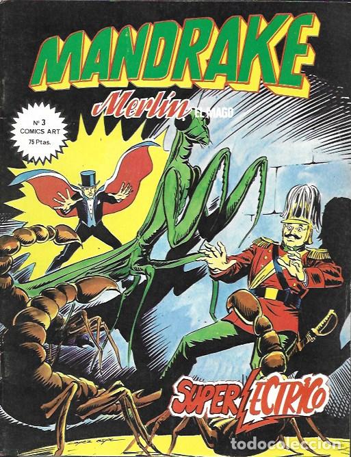 Tebeos: Mandrake. V&eacute;rtice 1980. N&ordm; 3 - Foto 1