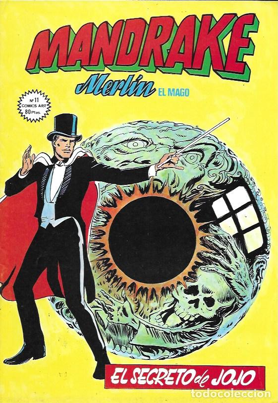 Tebeos: Mandrake. V&eacute;rtice 1980. N&ordm; 11 - Foto 1