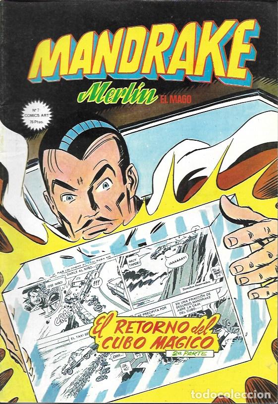Tebeos: Mandrake. V&eacute;rtice 1980. N&ordm; 7 - Foto 1