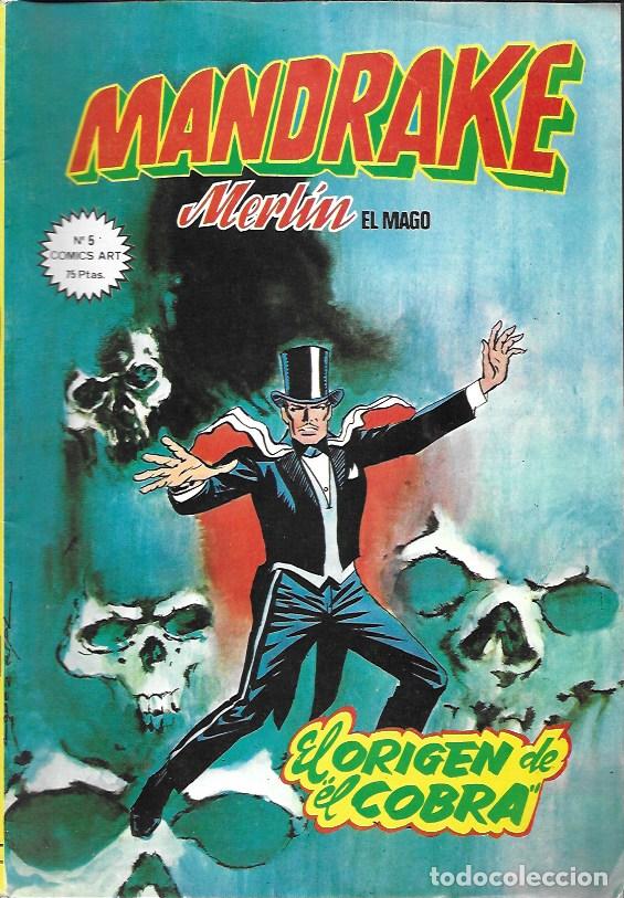 Tebeos: Mandrake. V&eacute;rtice 1980. N&ordm; 5 - Foto 1