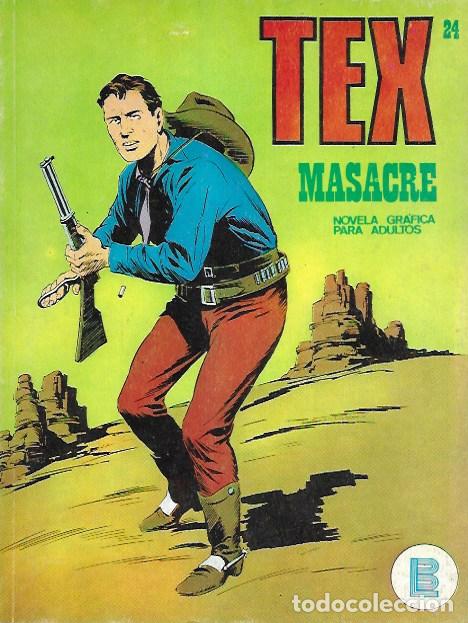 Tebeos: Tex. Buru Lan 1970. N&ordm; 24 - Foto 1