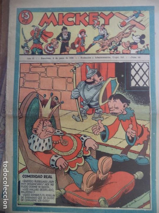 Tebeos: MICKEY N&ordm;66 DEL 6 DE JUNIO DE 1936 - Foto 1