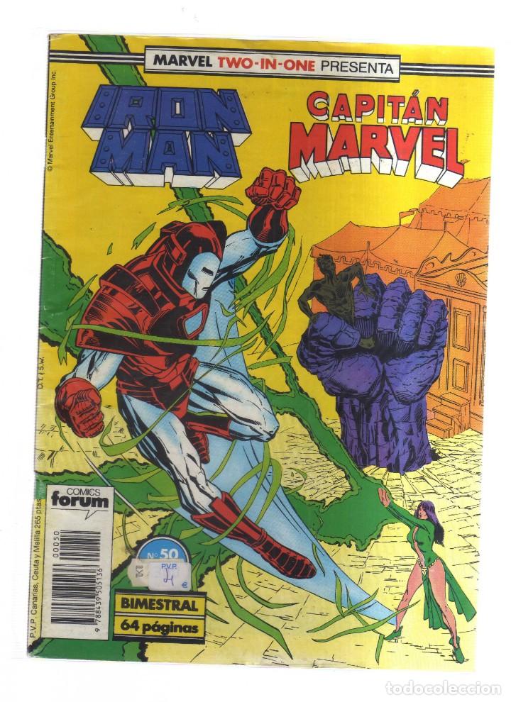 Tebeos: IRON MAN CAPITAN MARVEL N,50 - Foto 1