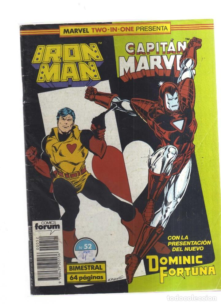 Tebeos: IRON MAN CAPITAN MARVEL N,52 - Foto 1