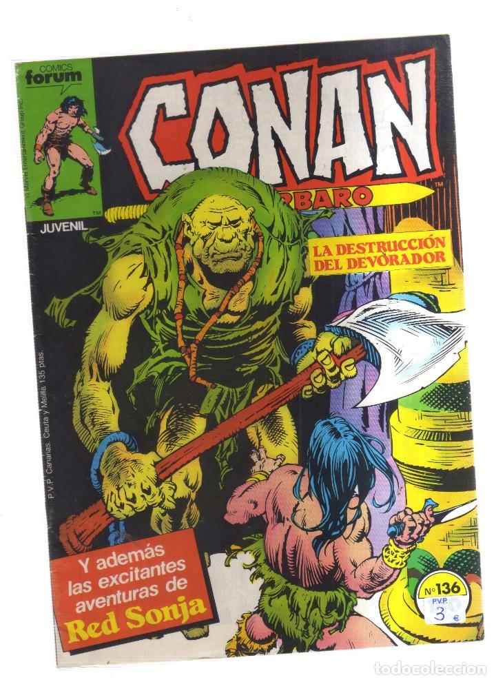 Tebeos: CONAN EL BARBARO FORUM N.136 - Foto 1