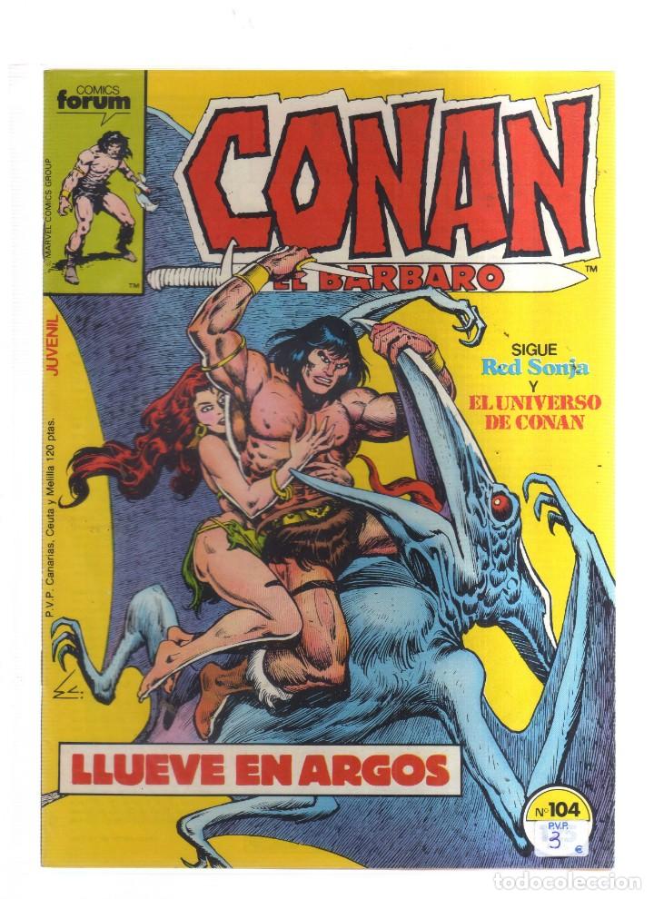 Tebeos: CONAN EL BARBARO FORUM N.104 - Foto 1