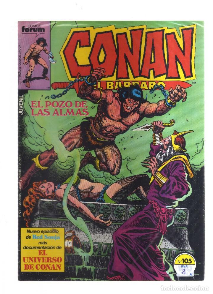 Tebeos: CONAN EL BARBARO FORUM N.105 - Foto 1