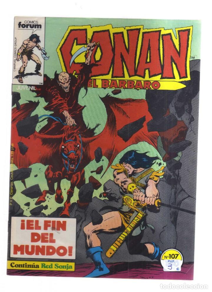 Tebeos: CONAN EL BARBARO FORUN N,107 - Foto 1