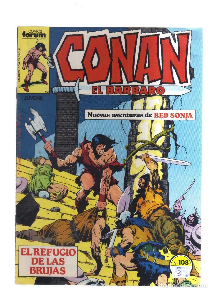 Tebeos: CONAN EL BARBARO FORUM N,108 - Foto 1