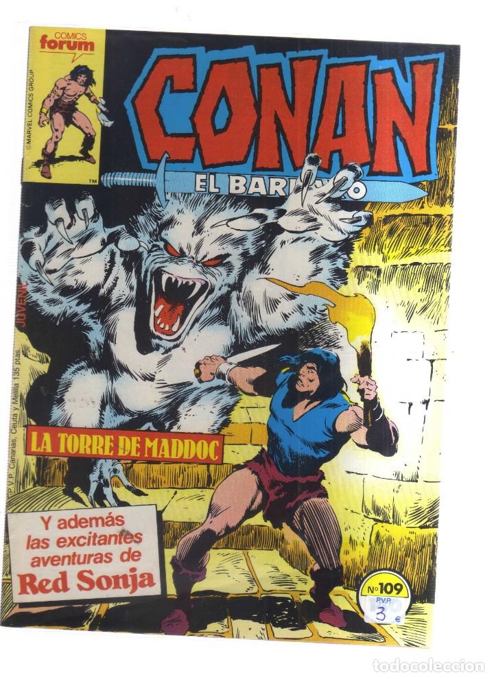 Tebeos: CONAN EL BARBARO FORUM N,109 - Foto 1