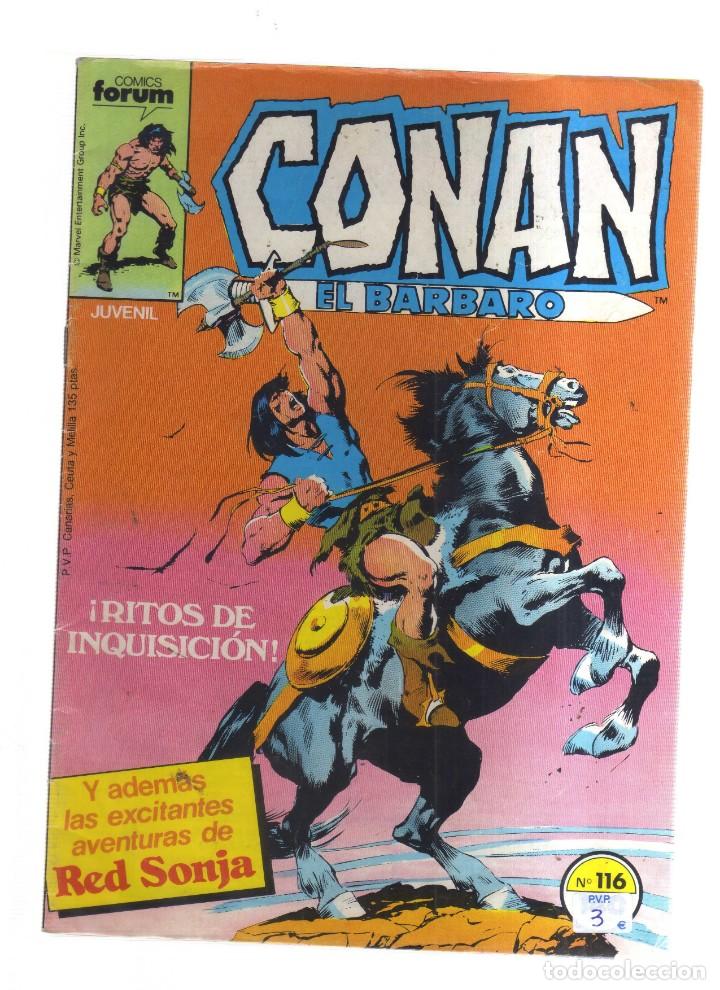 Tebeos: CONAN EL BARBARO FORUM N,116 - Foto 1