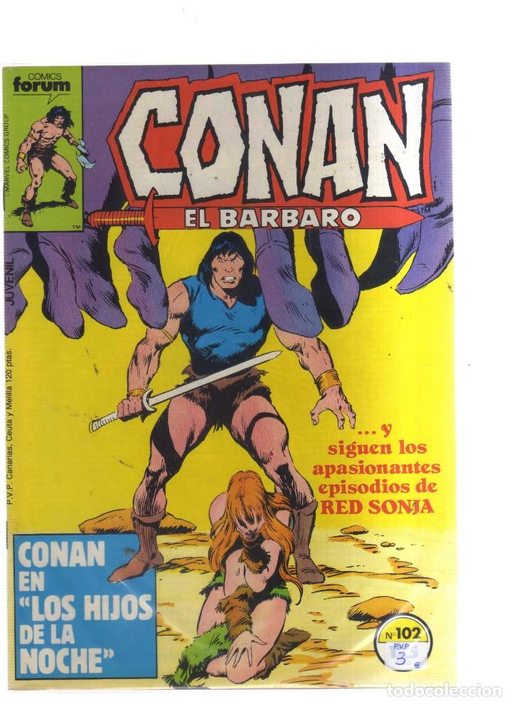 Tebeos: CONAN EL BARBARO FORUM N,102 - Foto 1