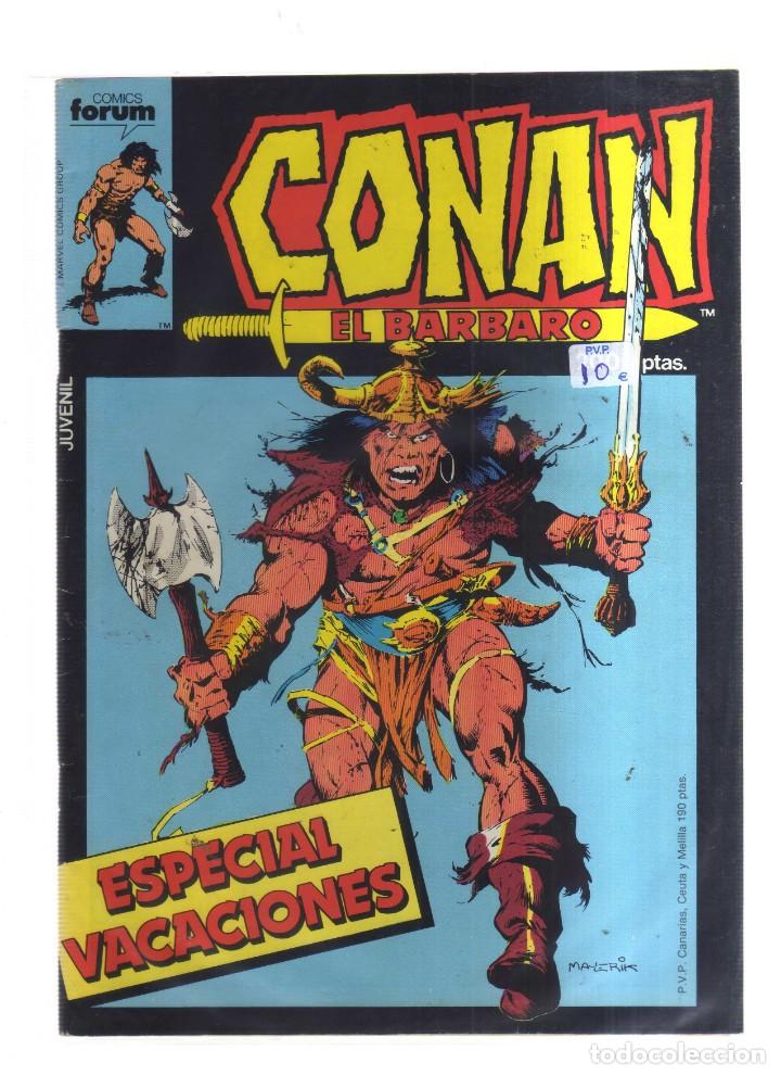 Tebeos: CONAN EL BARBARO FORUM ESPECIAL VACACIONES - Foto 1