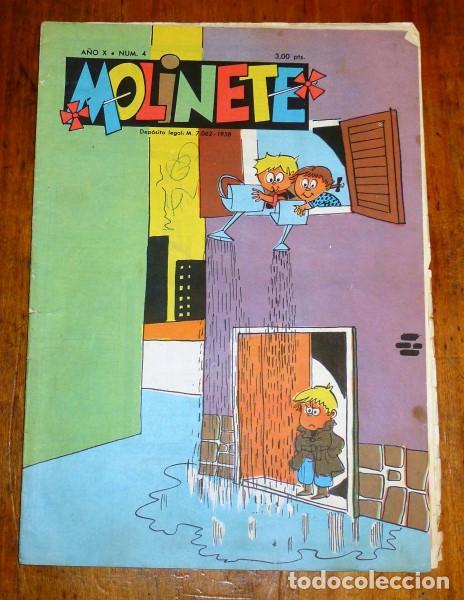 Tebeos: MOLINETE. A&ntilde;o X ; N&uacute;m. 4 [1965] - Foto 1