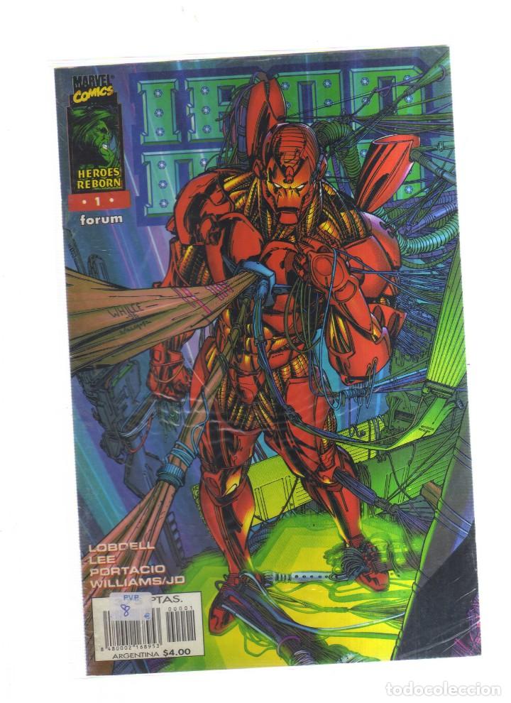 Tebeos: IRON MAN HEROES REBORN N,1 FORUM - Foto 1