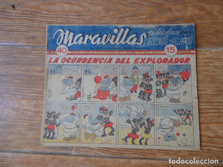 Tebeos: MARAVILLAS. N&ordm; 40 - Foto 1