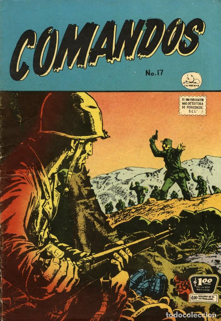 Tebeos: COMANDOS-17 (LA PRENSA-M&Eacute;XICO, 1957) - Foto 1