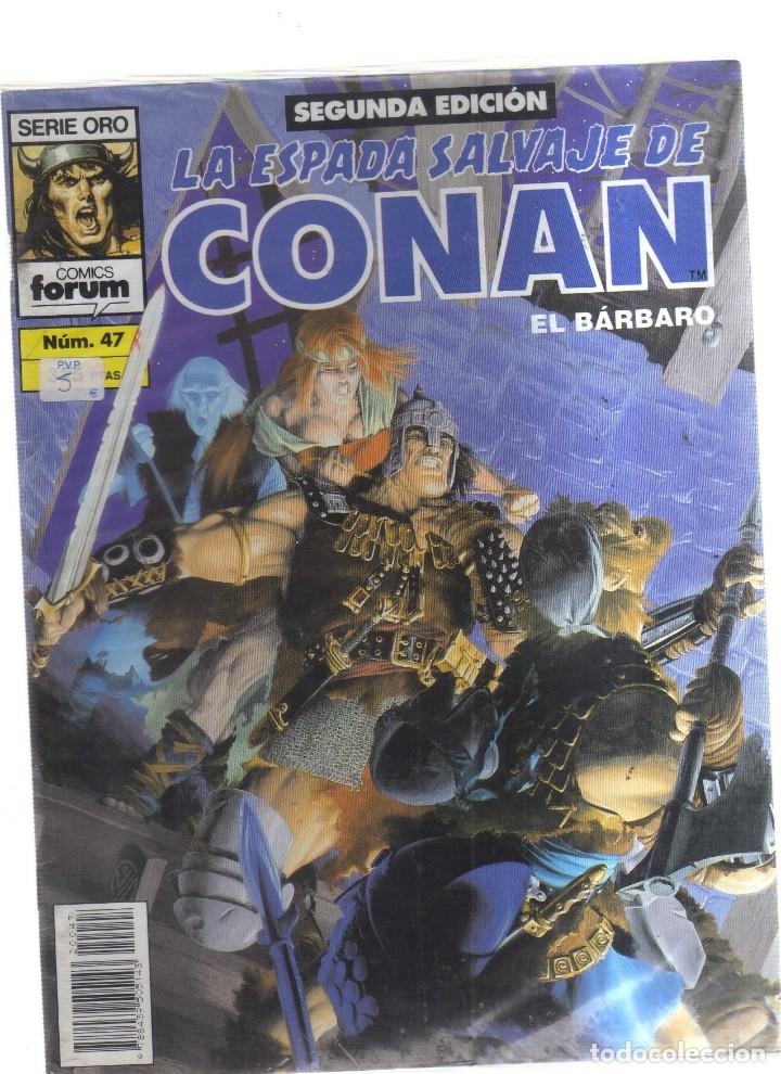 Tebeos: CONAN EL BARBARO  LA ESPADA SALVAJE N,47 - Foto 1