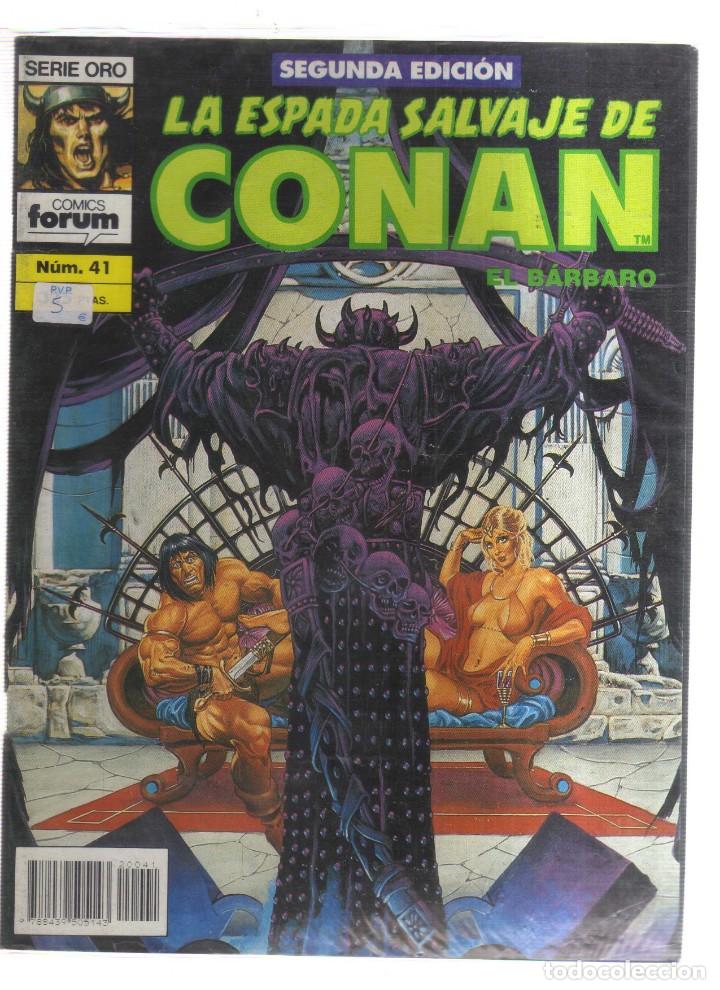 Tebeos: CONAN EL BARBARO  LA ESPADA SALVAJE N,41 - Foto 1