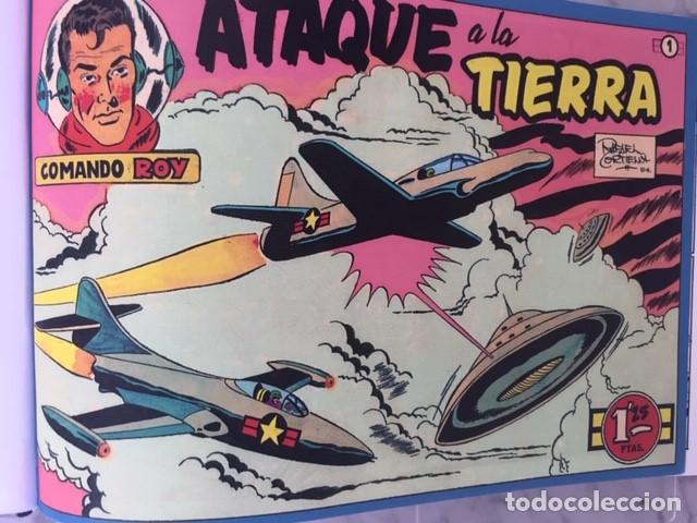 Tebeos: COMANDO ROY - FacSimil, completa encuadernada - Ed.Simbolo - Foto 2