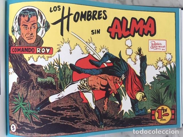 Tebeos: COMANDO ROY - FacSimil, completa encuadernada - Ed.Simbolo - Foto 3