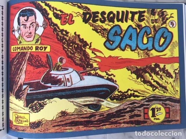 Tebeos: COMANDO ROY - FacSimil, completa encuadernada - Ed.Simbolo - Foto 4