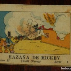 Tebeos: WALT DISNEY. HAZANA DE MICKEY. MICKEY [MOUSE]. SERIE I, TOMO 11. CALLEJA. MADRID, SATURNINO CALLEJA,. Lote 197532617
