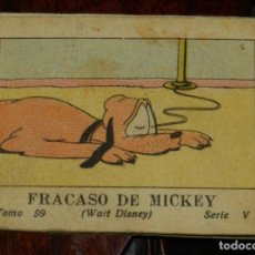 Tebeos: WALT DISNEY. FRACASO DE MICKEY. MICKEY [MOUSE]. SERIE V, TOMO 99. CALLEJA. MADRID, SATURNINO CALLEJA. Lote 197532915
