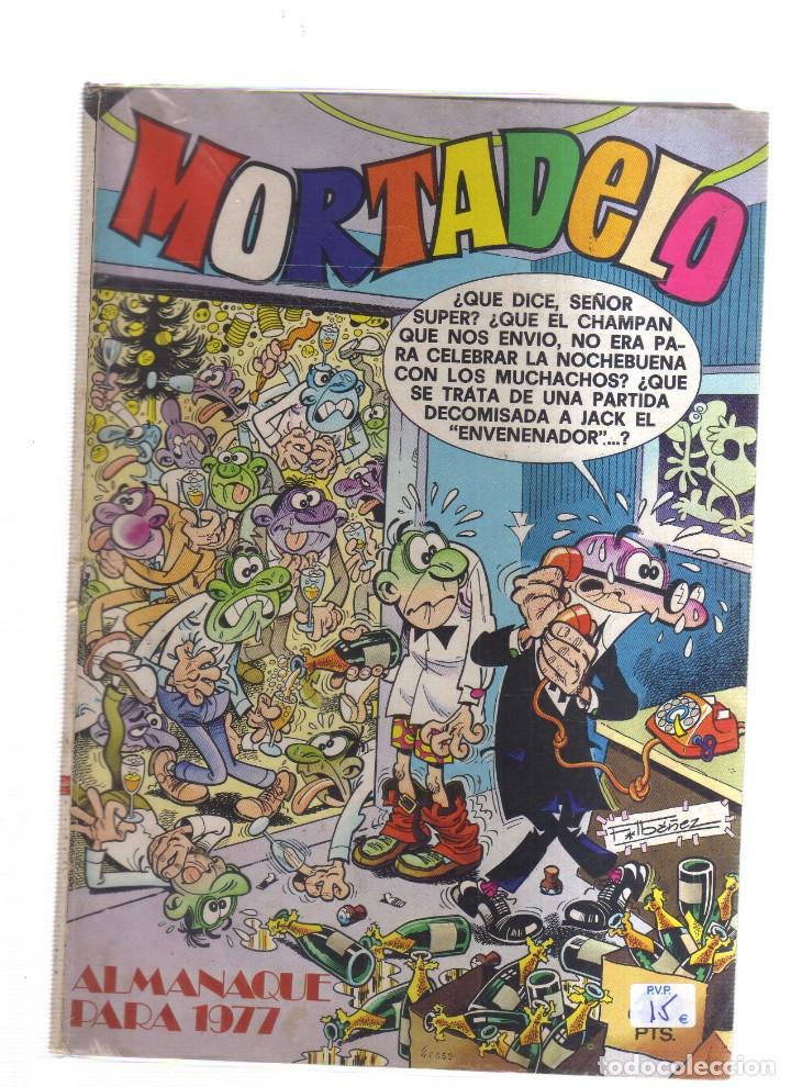 Tebeos: MORTADELO ALMANAQUE PARA 1977 - Foto 1