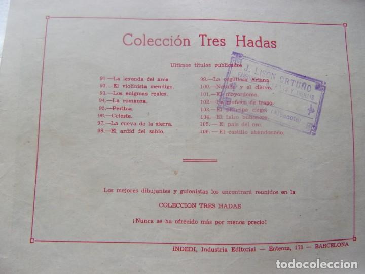Tebeos: COLECCI&Oacute;N TRES HADAS NUM. 106- CASTILLO ABANDONADO - Foto 2