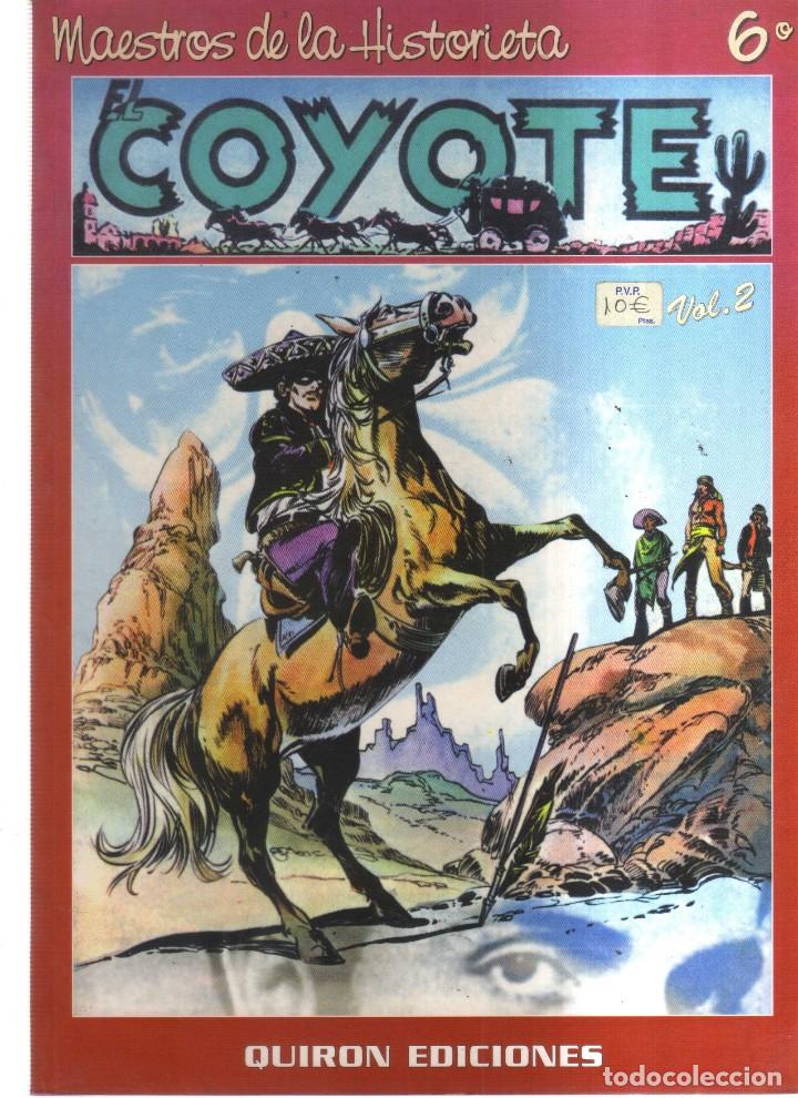 Tebeos: EL COYOTE VOL,2 MAESTROS DE LA HISTORIETA - Foto 1