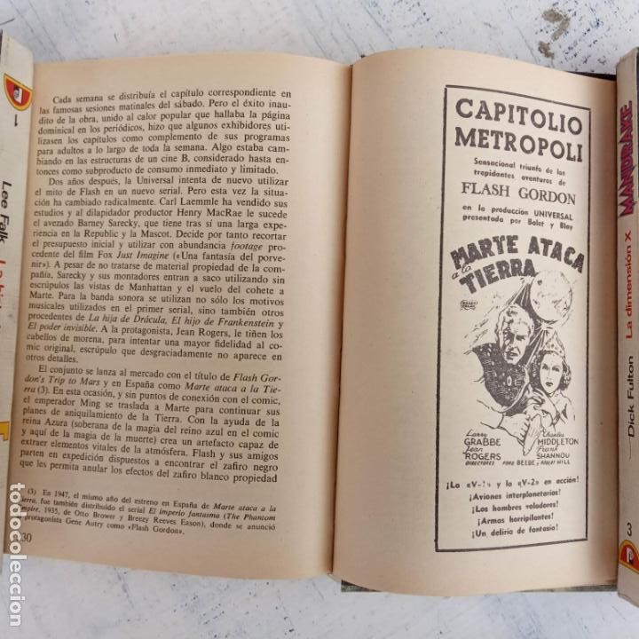 Tebeos: FLASH GORDON, MANDRAKE, HOMBRE ENMASCARADO - 1972 - Foto 43