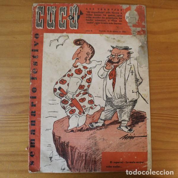 Tebeos: CUCU 70 SEMANARIO FESTIVO 26 AGOSTO 1945