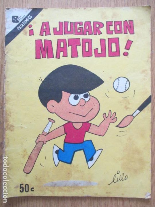 Tebeos: CUBA. PASATIEMPOS. A JUGAR CON MATAOJO. 1987. FRANCISCO BLANCO - Foto 1