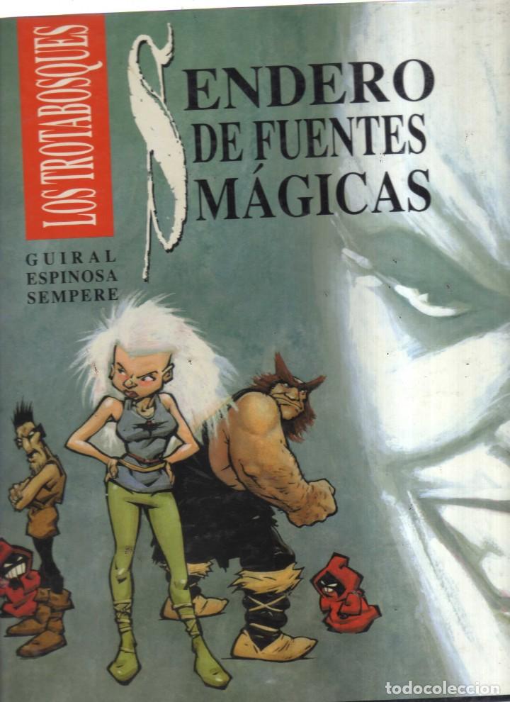 Tebeos: SENDERO DE FUENTES MAGICAS LOS TROTABOSQUES - Foto 1