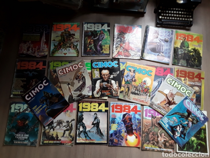 BDs: Lote de 24 comics,6 CIMOC Y 18(1984) a&ntilde;os 80