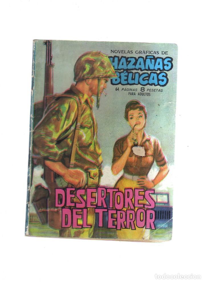 BDs: HAZA&Ntilde;AS BELICAS DESERTORES DEL TERROR