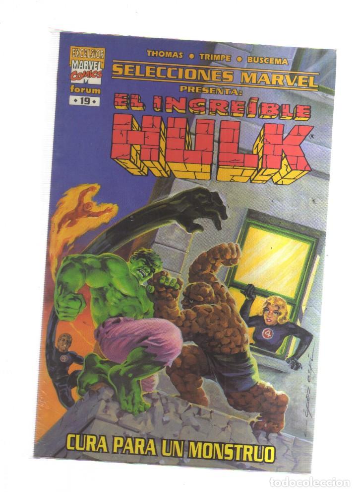 Tebeos: HULK EL INCREIBLE N,19 CURA PARA UN MONSTRUO - Foto 1