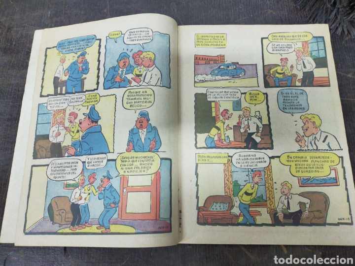 Tebeos: Los Super Sabios. N⁰ 569. Germ&aacute;n Butze. 1966. - Foto 3