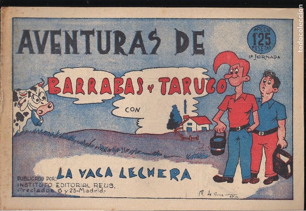 Tebeos: BARRABAS Y TARUGO, LA VACA LECHERA.1&ordf; JORNADA - Foto 1