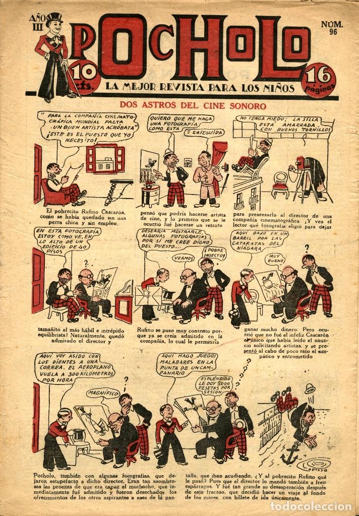 Tebeos: POCHOLO-96 (S. VIVES, 1933) - Foto 1