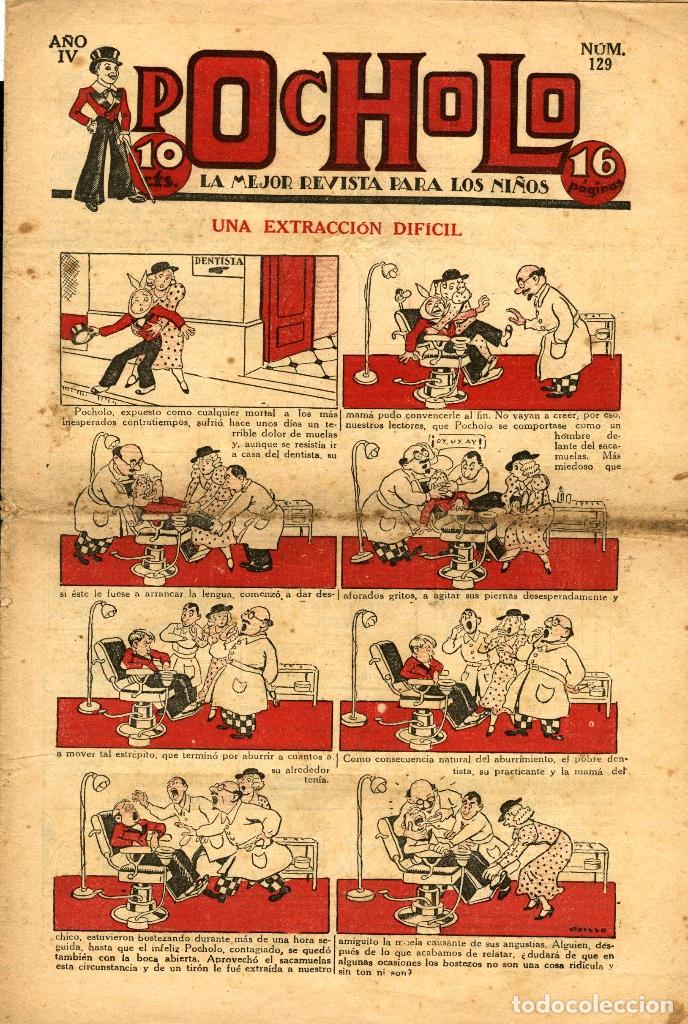 Tebeos: POCHOLO-129 (S. VIVES, 1934) - Foto 1